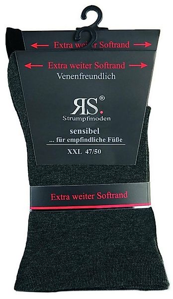 RS Harmony Socken Diabetikersocken extra weit breit Übergröße ohne Gummi fü günstig online kaufen