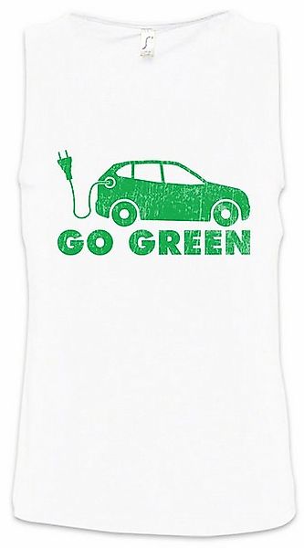 Urban Backwoods Tanktop BEV Go Green Ärmelloses T-Shirt Elektroauto Fun BEV günstig online kaufen