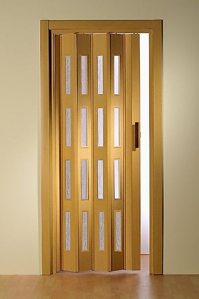 Forte Falttür Falttür Schiebetür Nischentür B 88,5 x H 202 cm Eiche hell 4 günstig online kaufen
