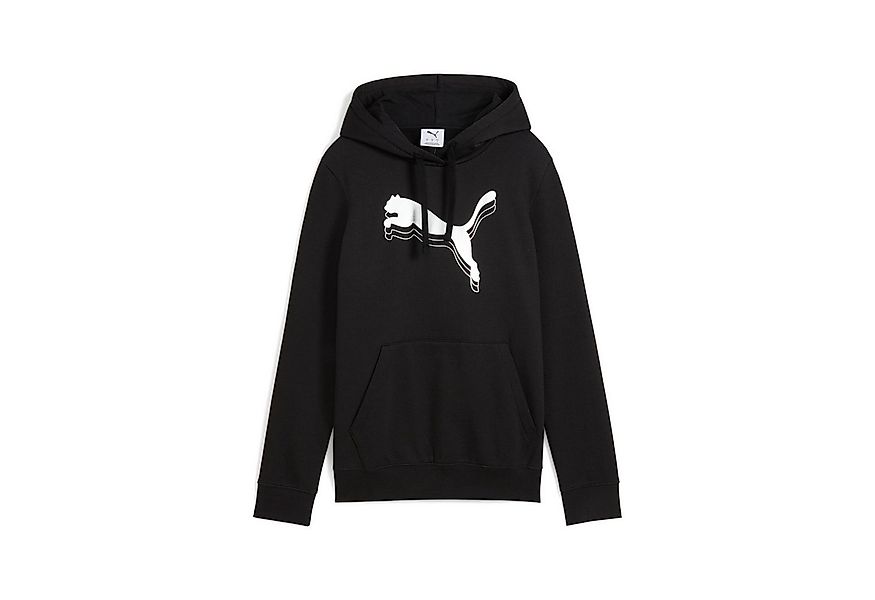 PUMA Kapuzensweatshirt ESS METALLIC HOODIE FL mit Logodruck, aus Fleece-Mat günstig online kaufen