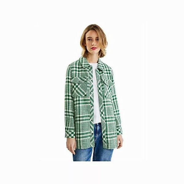 STREET ONE Jackenblazer grün regular fit (Weiblich, 1-tlg) günstig online kaufen