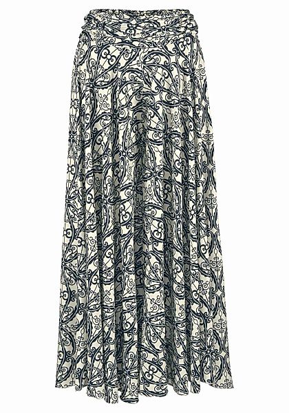 LASCANA Hosenrock mit Alloverdruck, Culotte, extraweites günstig online kaufen