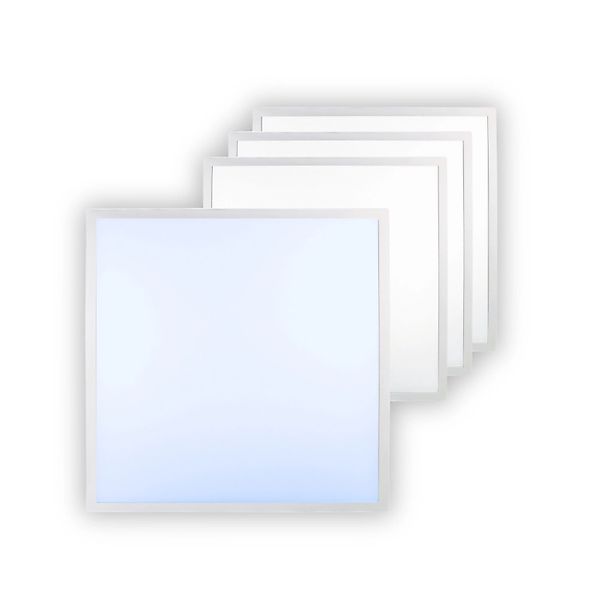 ENOVALITE 4er Pack LED Panel 62x62cm Deckenleuchte 36W 3600Lm 6000K Kaltwei günstig online kaufen