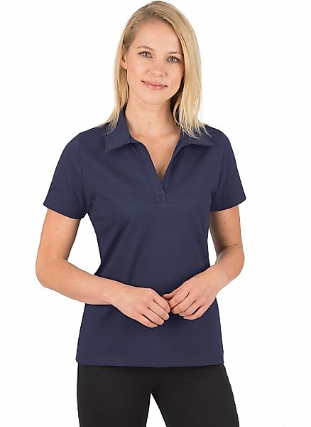 Trigema Poloshirt "TRIGEMA Poloshirt ohne Knopfleiste" 1 Stk. tlg. günstig online kaufen