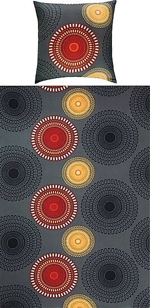 REDBEST Bettwäsche Bettwäsche, Baumwolle, Kreise günstig online kaufen