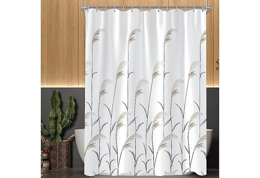 LuxusKollektion Duschvorhang Duschvorhang Weizenohr Saum Antischimmel Wasse günstig online kaufen