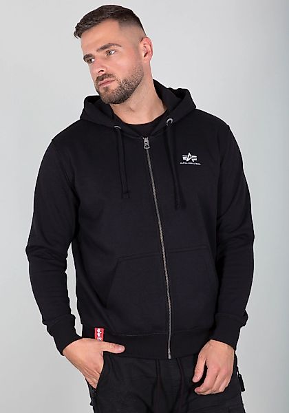 Alpha Industries Kapuzensweatjacke "Basic Zip Hoody SL" günstig online kaufen