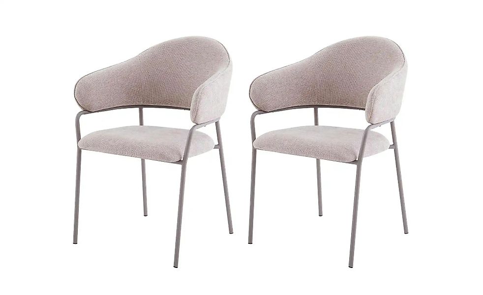 by Living Stuhl 2er-Set   ¦ braun ¦ Maße (cm): B: 60 H: 86 Stühle > Esszimm günstig online kaufen