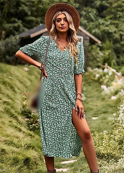 AFAZ New Trading UG 2-in-1-Kleid Damenkleid Frühling und Sommer bedruckter günstig online kaufen