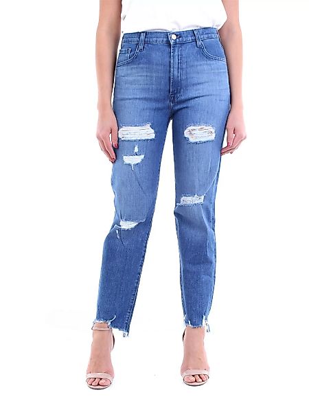 J BRAND gerade Damen Blue Jeans günstig online kaufen