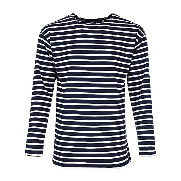 modAS Langarmshirt Herren Shirt Bretonisches Streifenshirt günstig online kaufen