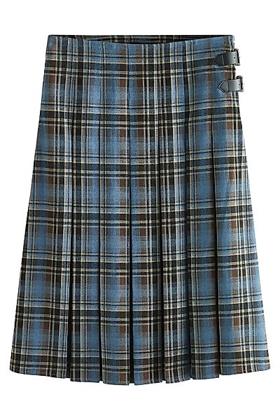 Next Karorock Karierter, knielanger Kilt, Kurzgröße günstig online kaufen