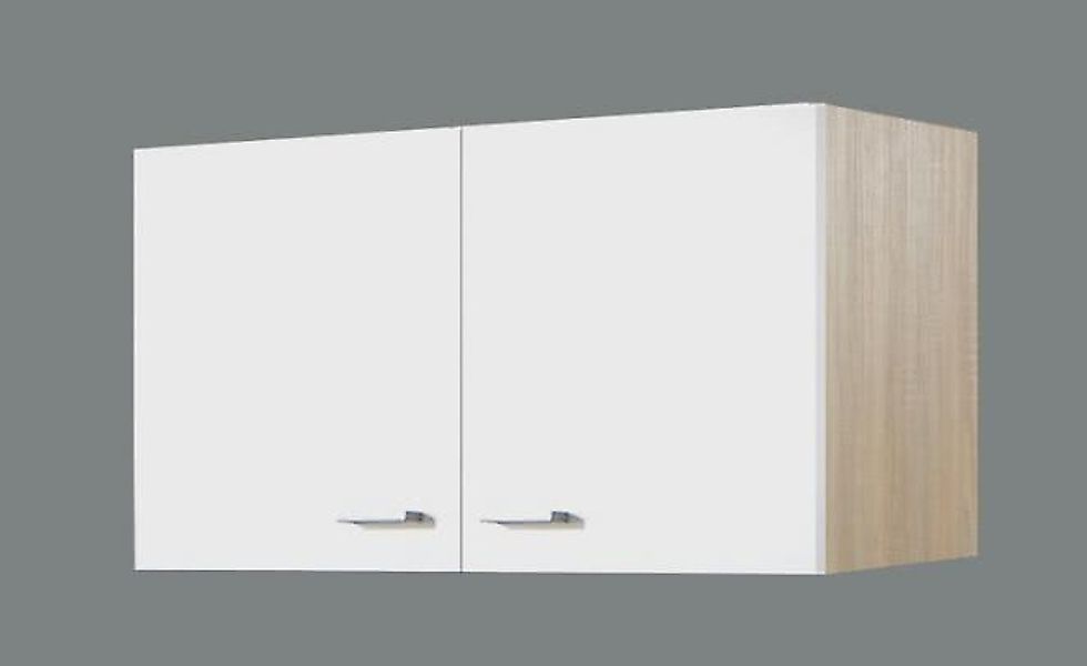 Hängeschrank 100 SONEA von Menke Möbel Weiss / Sonoma Eiche günstig online kaufen