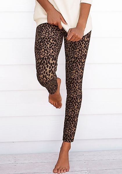 Buffalo Leggings, mit Leoprint günstig online kaufen