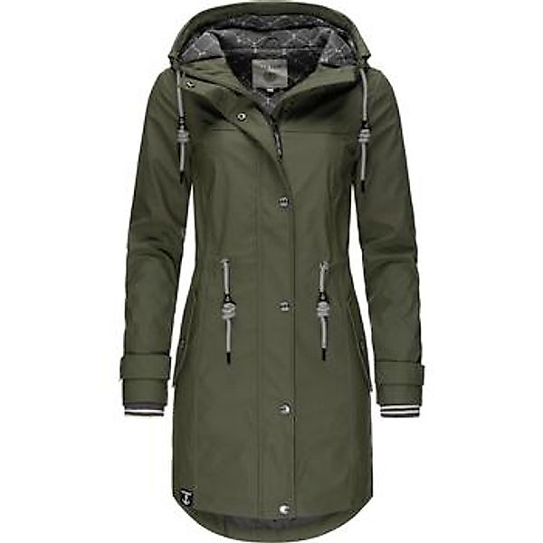 PEAK TIME Regenjacke "L60042", mit Kapuze, stylisch taillierter Regenmantel günstig online kaufen