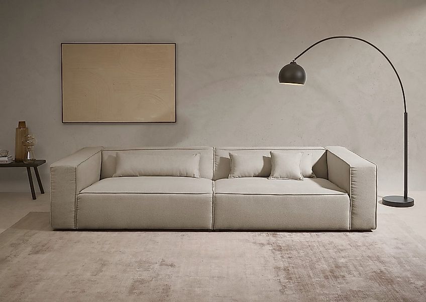 LeGer Home by Lena Gercke 3-Sitzer PIARA XXL, Sofa mit Kedernaht in Cord, L günstig online kaufen