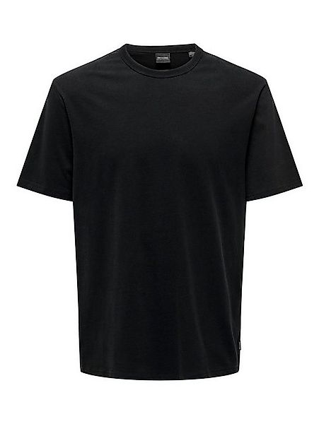 ONLY & SONS T-Shirt Weiches Rundhals Kurzarm ONSSMART Basic (1-tlg) ONSSMAR günstig online kaufen