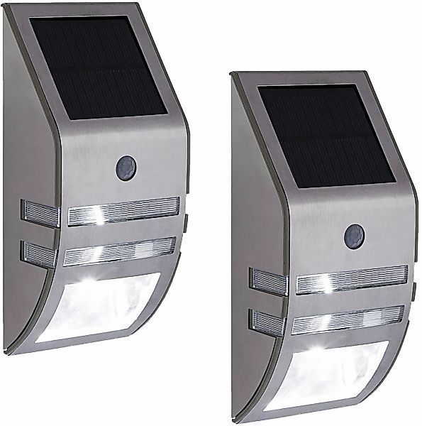 my home LED Solarleuchte "Leyan, LED-Solar Wandleuchte" LED-Modul 2 Stk. Ne günstig online kaufen