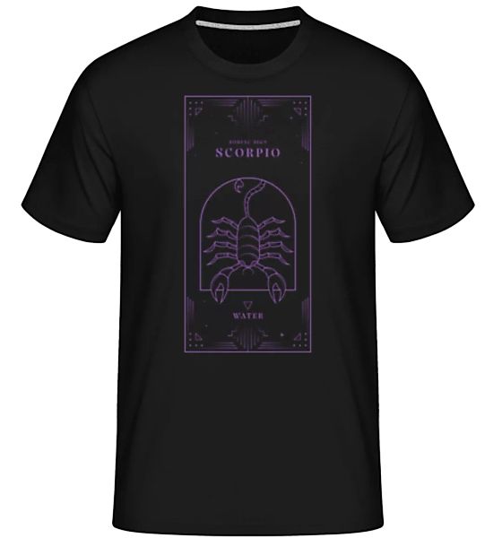 Art Deco Zodiac Sign Scorpio · Shirtinator Männer T-Shirt günstig online kaufen