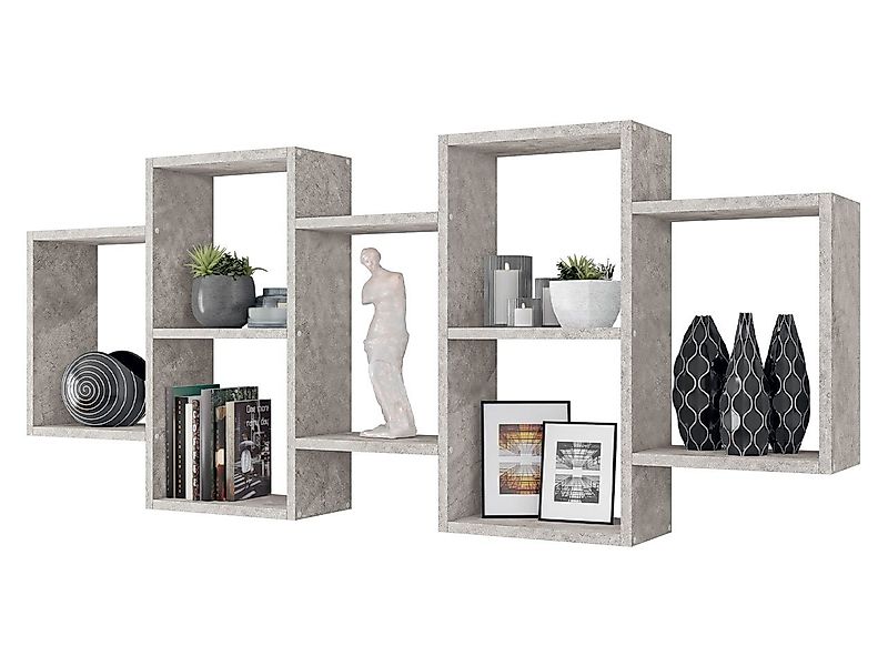 MIRJAN24 Wandregal Trio 001, 161x18x65 cm, Universell günstig online kaufen