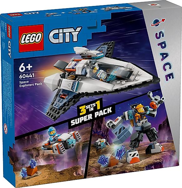 LEGO® LEGO® City 60441 Weltraumforscher-Set 3in1 günstig online kaufen
