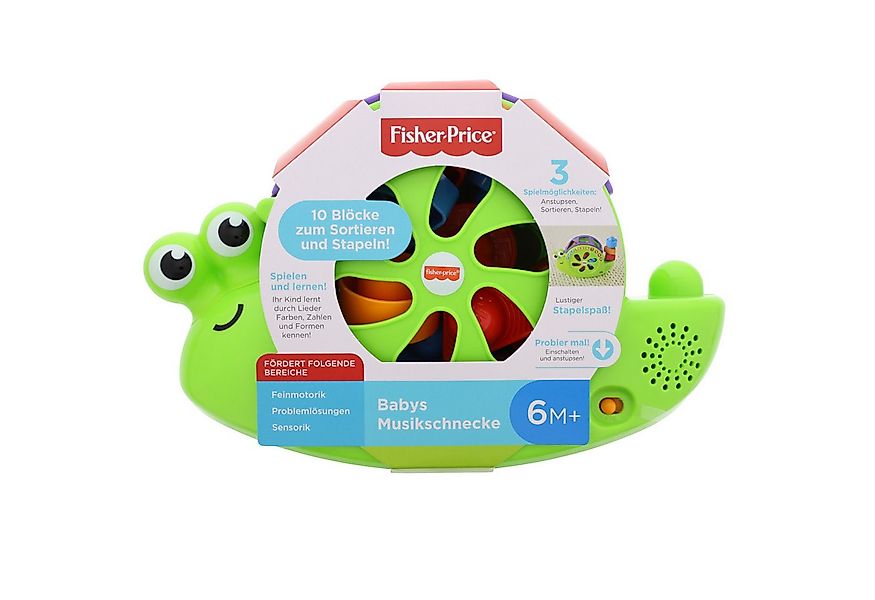 Fisher-Price® Lernspielzeug Fisher-Price Musikschnecke Spielzeug mit Musik günstig online kaufen