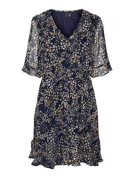Vero Moda Minikleid DORA KAYA (1-tlg) Wickel-Design günstig online kaufen
