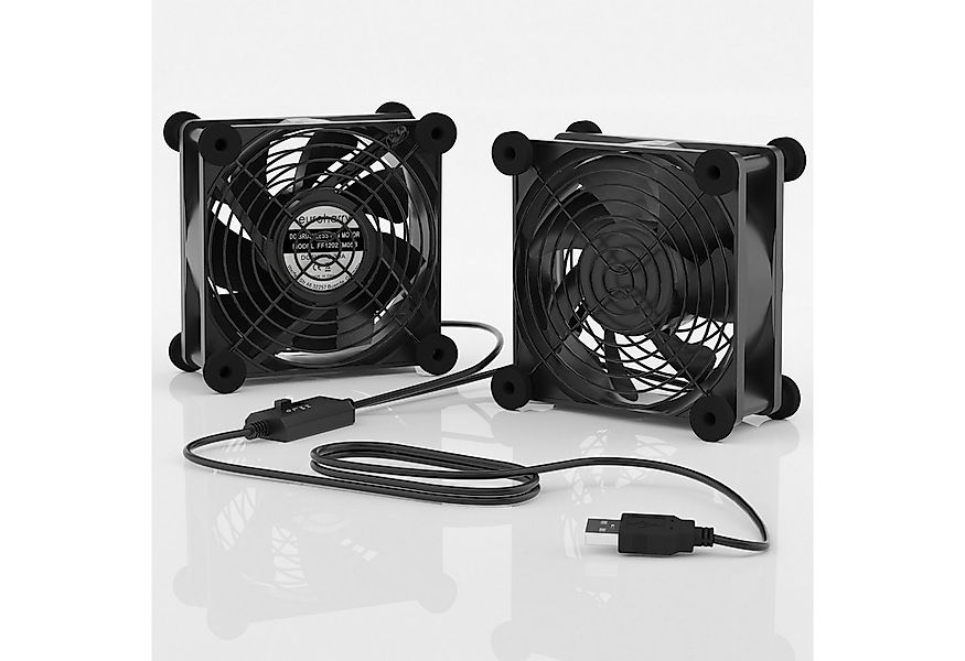 euroharry Mini USB-Ventilator 2IN1 USB leise PC Ventilator usb lüfter pc lü günstig online kaufen