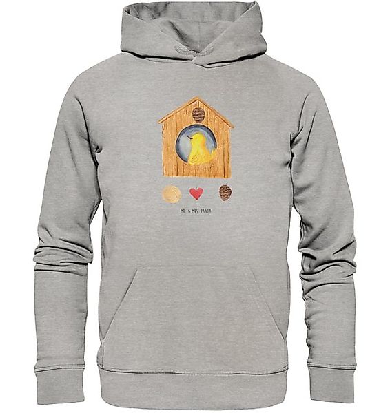 Mr. & Mrs. Panda Hoodie Vogelhaus Home Größe XXL - Heather Grey - Geschenk, günstig online kaufen