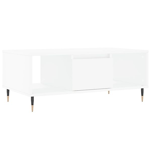 vidaXL Couchtisch Weiß 90x50x36,5 cm Holzwerkstoff 830580 günstig online kaufen