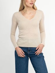 maracujaaa V-Ausschnitt-Pullover MILO CASHMERE günstig online kaufen