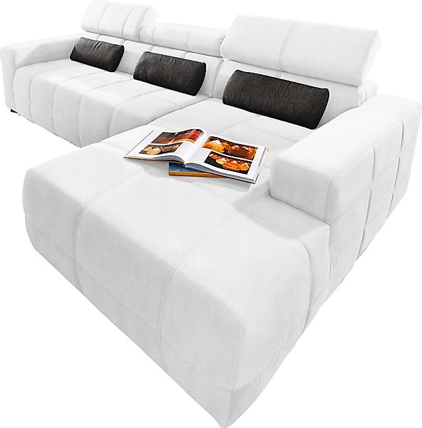 DOMO collection Ecksofa Brandon B/T/H: 289/177/80 günstig online kaufen