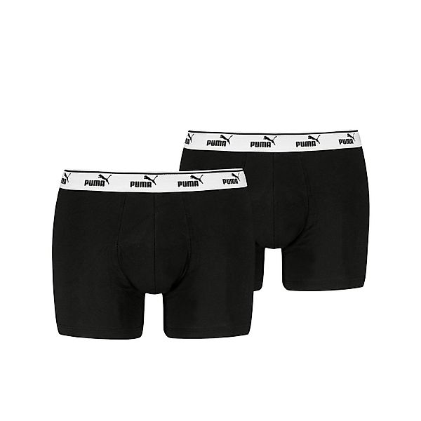 Puma Herren Boxershort PUMA ELEMENTS MEN LOGO ELASTIC BOXER 2er Pack günstig online kaufen