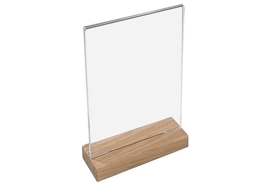 HMF Einzelrahmen 4694 Acryl Tischaufsteller, für 1 Bilder (1 St), T-Ständer günstig online kaufen