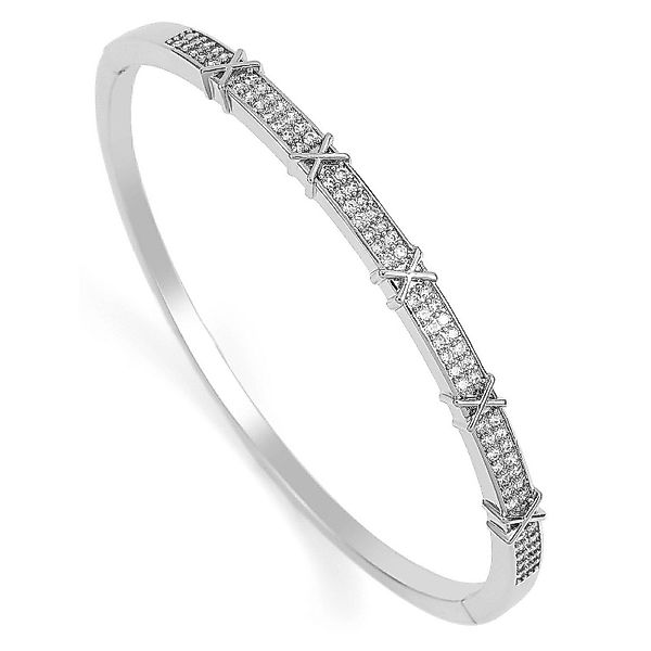 KARMA Armreif Damenarmreif Silber Metall Zirkonsteine günstig online kaufen