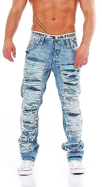 Cipo & Baxx Regular-fit-Jeans Cipo & Baxx CD-610 Regular Fit Herren Jeans günstig online kaufen