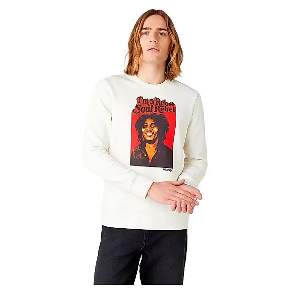 Wrangler Soul Rebel Sweatshirt L White günstig online kaufen