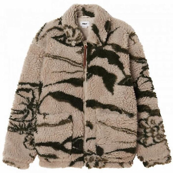 Obey  Blazer Mushroom sherpa jacket günstig online kaufen