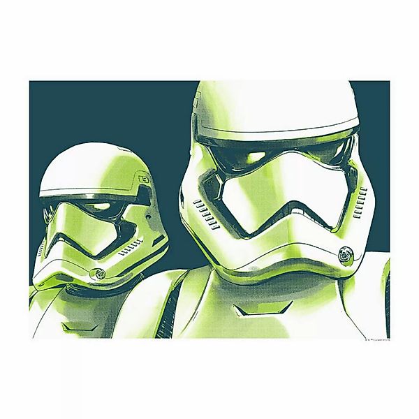 Komar Poster Star Wars Faces Stormtrooper Star Wars B/L: ca. 40x30 cm günstig online kaufen