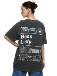 Worldclassca T-Shirt Worldclassca Oversized Print GIRL günstig online kaufen