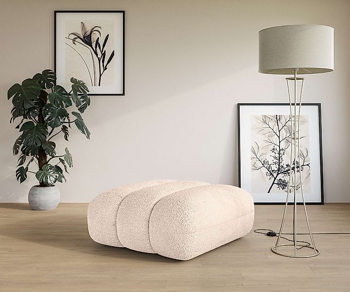 LeGer Home by Lena Gercke Polsterhocker "Priya Sitzhocker, moderne Steppung günstig online kaufen