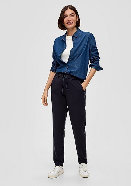 s.Oliver 7/8-Hose Hose Interlock-Jogg Pants mit Gummizug günstig online kaufen