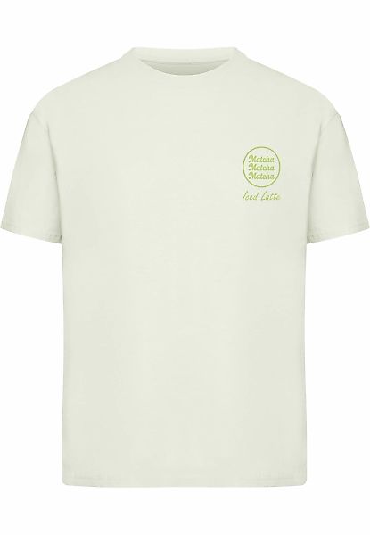 Merchcode T-Shirt "Merchcode Ladies Iced Matcha Latte Tee" 1 Stk. günstig online kaufen