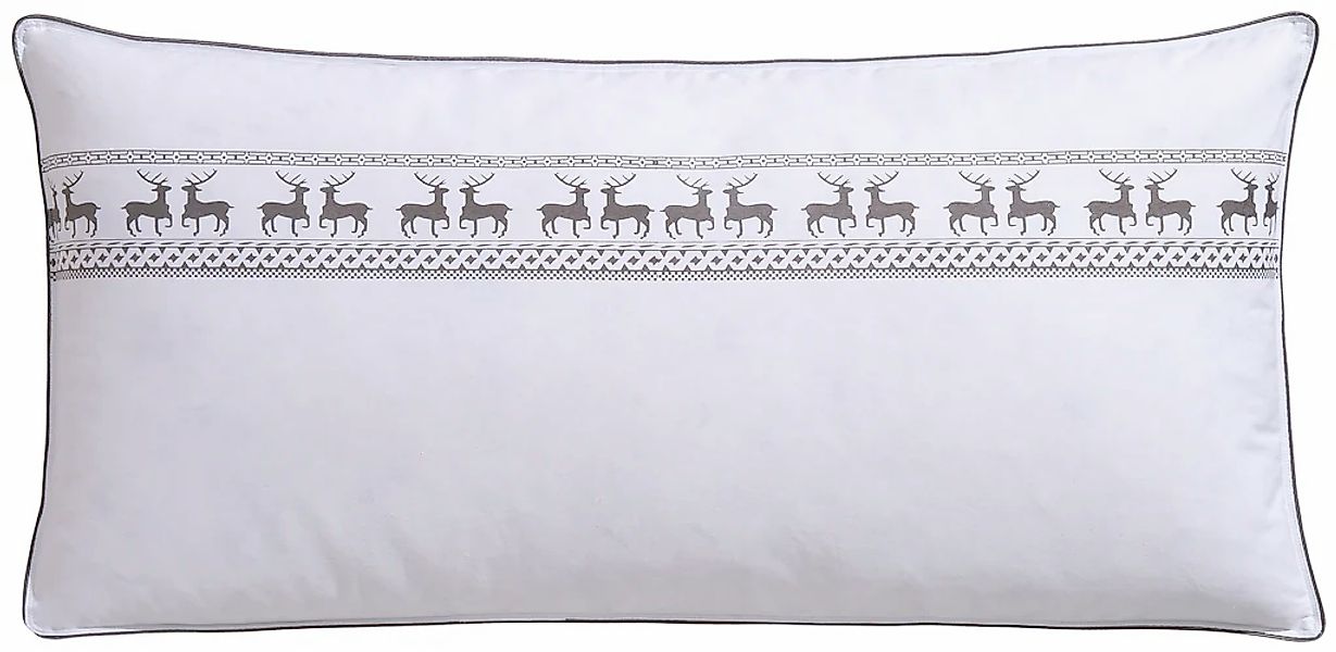 Älgdröm Federkopfkissen "Sorsele Kopfkissen in 40x80 cm und 80x80 cm" Füllu günstig online kaufen