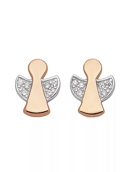 Adelia´s Paar Ohrhänger "925 Silber Ohrringe Ohrstecker", mit Zirkonia Silb günstig online kaufen