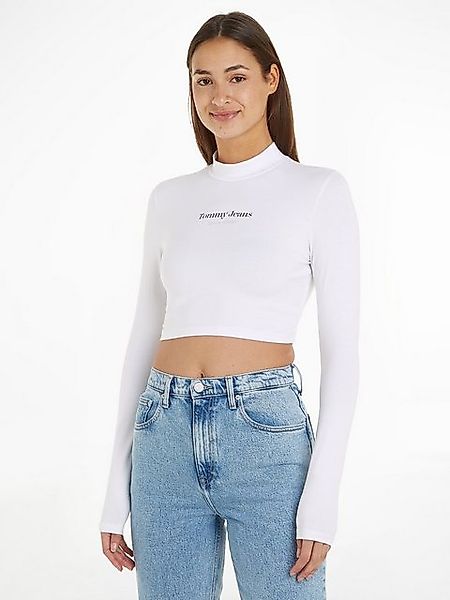 Tommy Jeans Stehkragenshirt "TJW SLIM SP CRP ESS LOGO 1+ MOCK", mit Logosch günstig online kaufen