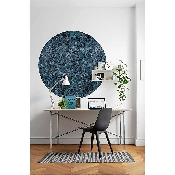 KOMAR Selbstklebende Vlies Fototapete/Wandtattoo - Azul - Größe 125 x 125 c günstig online kaufen