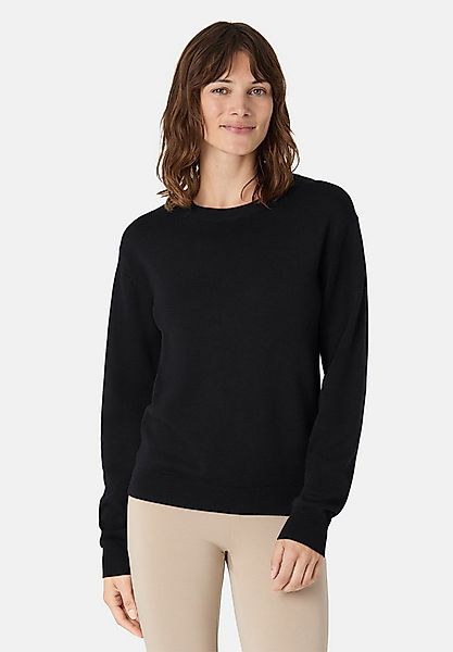 Les Lunes Strickpullover KATIIE Sweater Fine Knit Feinstrick, Leicht Glänze günstig online kaufen