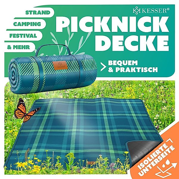 Picknickdecke, KESSER, Stranddecke Outdoor Decke XXL günstig online kaufen