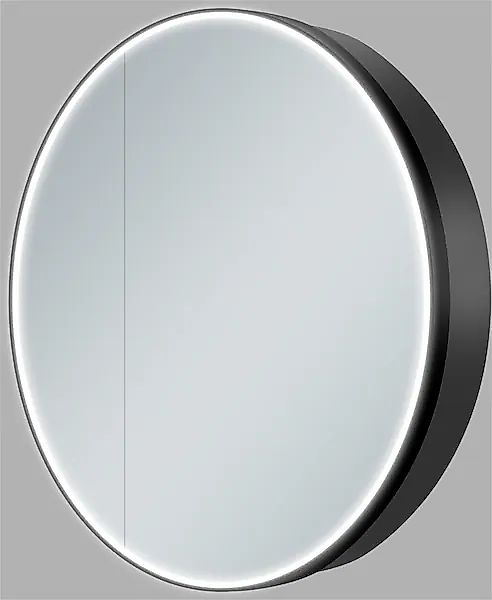 Talos Badezimmerspiegelschrank Talos Black Nova austauschbare LED-Beleuchtu günstig online kaufen